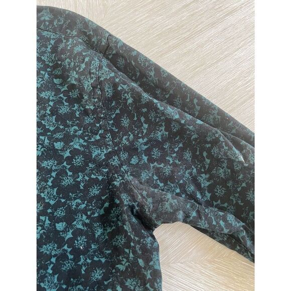 Men’s CONSEQUENCE Floral Paisley Leafy Button Up Dress Shirt Size Large - Picture 4 of 8